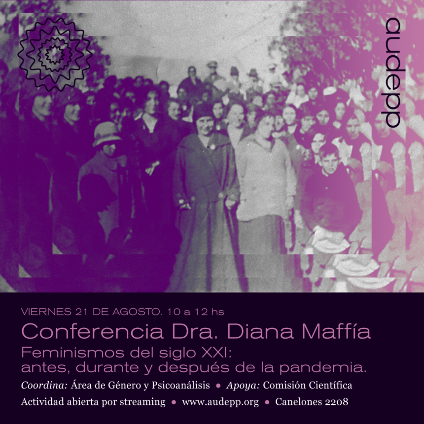Actividad por streaming: «Feminismos del siglo XXI: antes, durante y después de la pandemia.» Viernes 21 de agosto Hora 10.00 Actividad por streaming: «Feminismos del siglo XXI: antes, durante y después de la pandemia.» Viernes 21 de agosto Hora 10.00