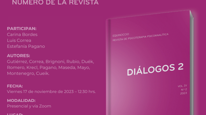 EQUINOCCIO – Presentación de un nuevo número de la revista
