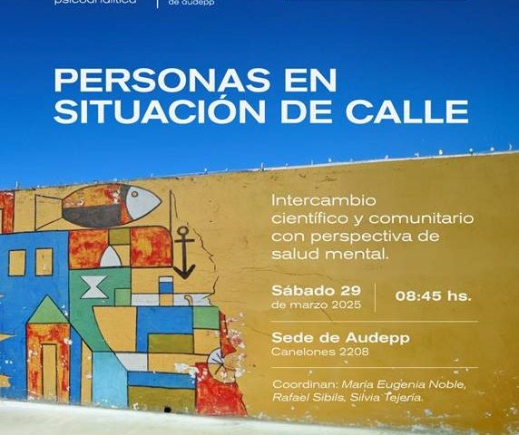 INVITAMOS: SÁBADO 29/MARZO/2025 – DESAYUNO DE TRABAJO: «PERSONAS EN SITUACIÓN DE CALLE»